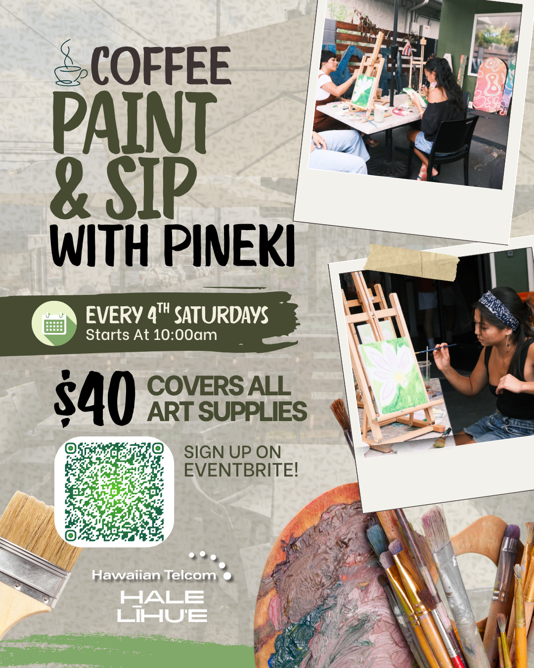 Coffee Paint & Sip